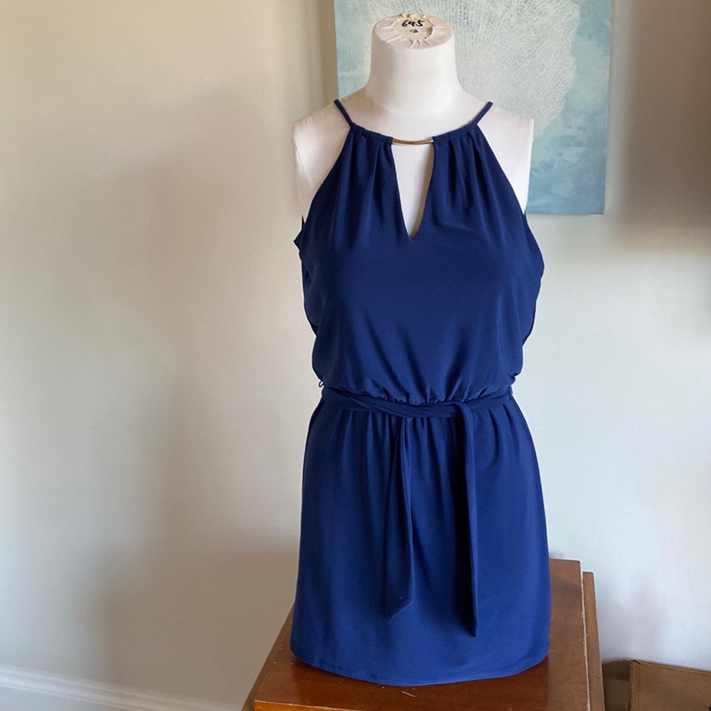 White House Black Market mini dress, navy, XS/S